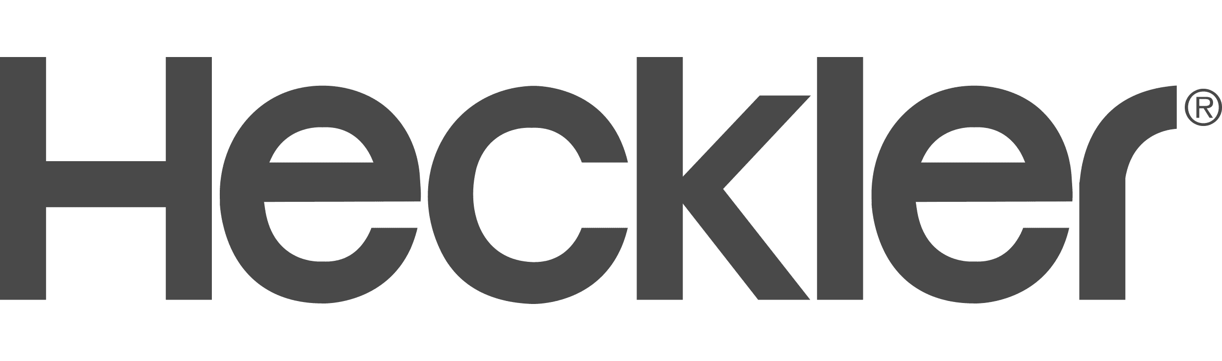 Heckler logo in black text on a transparent background.